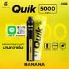 พอตใช้แล้วทิ้ง KS Quik 5000 Puffs กลิ่น กล้วย หอมนวนที่คุ้นเคย