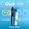 พอตดูดแล้วทิ้ง KS Quik 5000 Puffs หยุดร้อนด้วย กลิ่นมินต์ เย็นเต็ม max