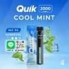 พอตquik 2000 Puffs กลิ่นมินต์ เย็นสุดขั้ว หอมสุดใจ ยังไงต้อง Cool Mint