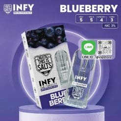 พอต อินฟิน INFY Pod กลิ่น บลูเบอร์รี่ สายเบอร์รี่ ไม่ควรพลาด