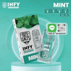 หัวinfy INFY Pod กลิ่น มินต์ เย็นทุกคำแบบไม่มีอะไรมากั้น ต้อง Mint