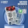 infy pod กลิ่น เบอร์รี่รวม ขนขบวน รวมมาให้ในพอตเดียว Mixed Berries