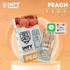 หัว infy INFY Pod กลิ่น พีช หอมเฉพาะตัว แบบหรูๆ ยังไงต้องลอง Peach