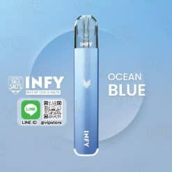 this is salt pod INFY Device สี ฟ้า ละมุน แต่สเปคจัดเต็ม Ocean Blue