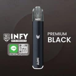 พอตinfy Device สี ดำ ยกระดับความเท่ในตัวคุณ Premium Black