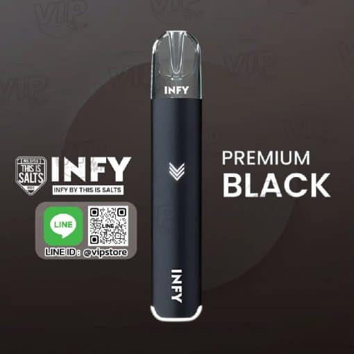 พอตinfy Device สี ดำ ยกระดับความเท่ในตัวคุณ Premium Black