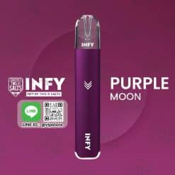 บุหรี่ไฟฟ้า infy Device สี ม่วง สีแห่งความลึกลับน่าค้นหา Purple Moon