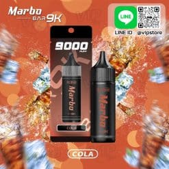 มาโบ ใช้แล้วทิ้ง ขนาด 9000 Puff โคล่า Cola หอมชื่นใจ ซ่าทุกคำสูบ